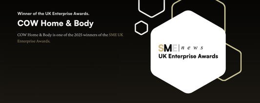 COW Home & Body Wins Best Home, Bath & Body Fragrances Producer 2025 – West Midlands at the SME UK Enterprise Awards