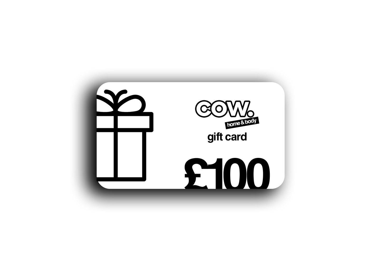 COW Home & Body Digital Gift Card