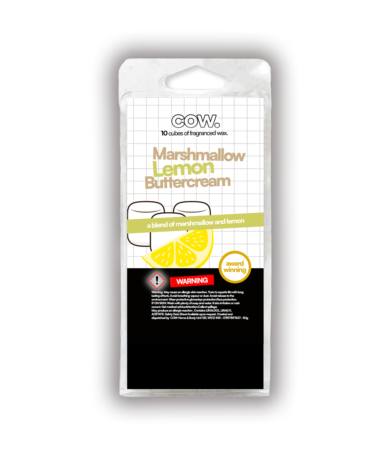 Marshmallow Lemon Buttercream - Wax