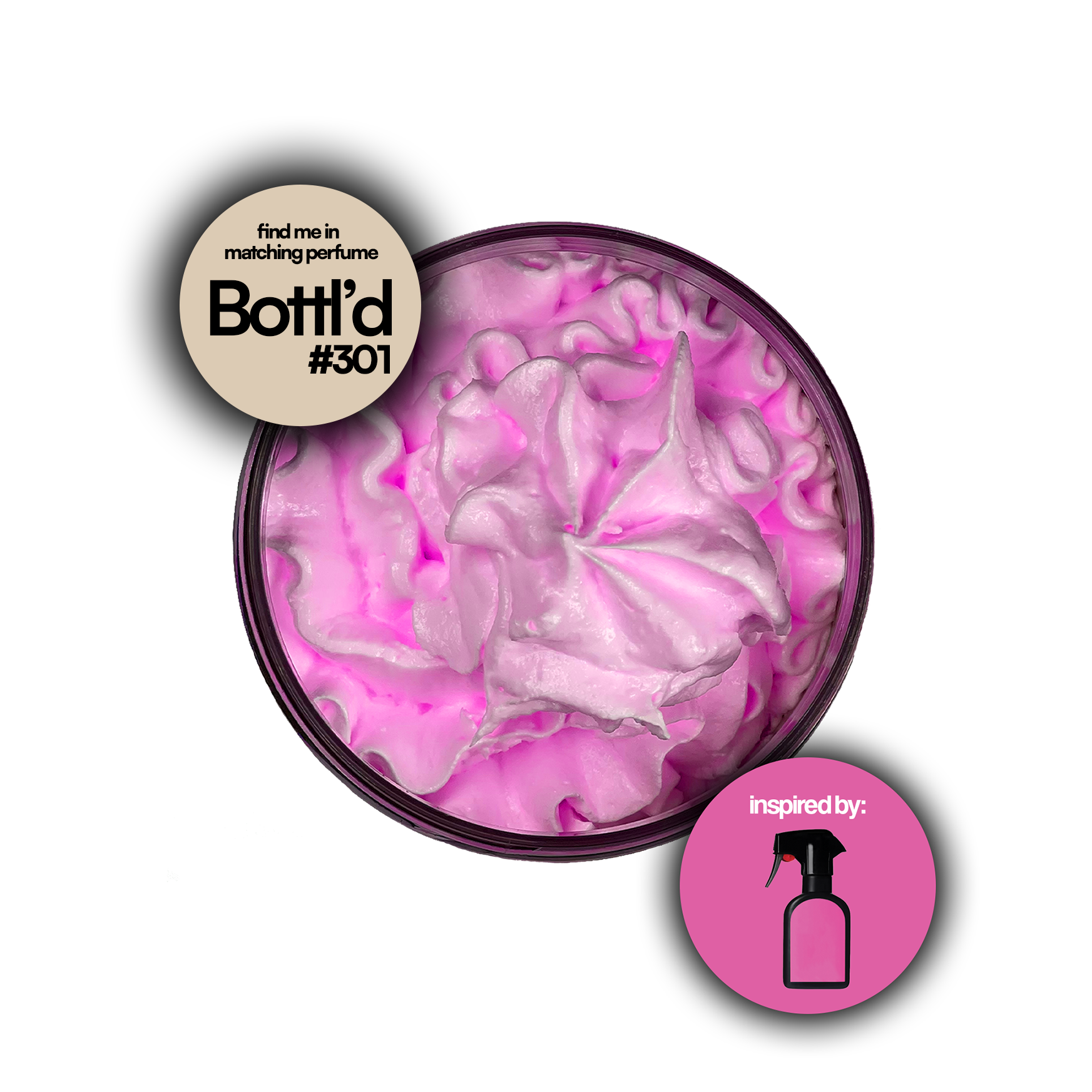 Sn*w Fairy Whipped Soap – COW Home Body - Main Image