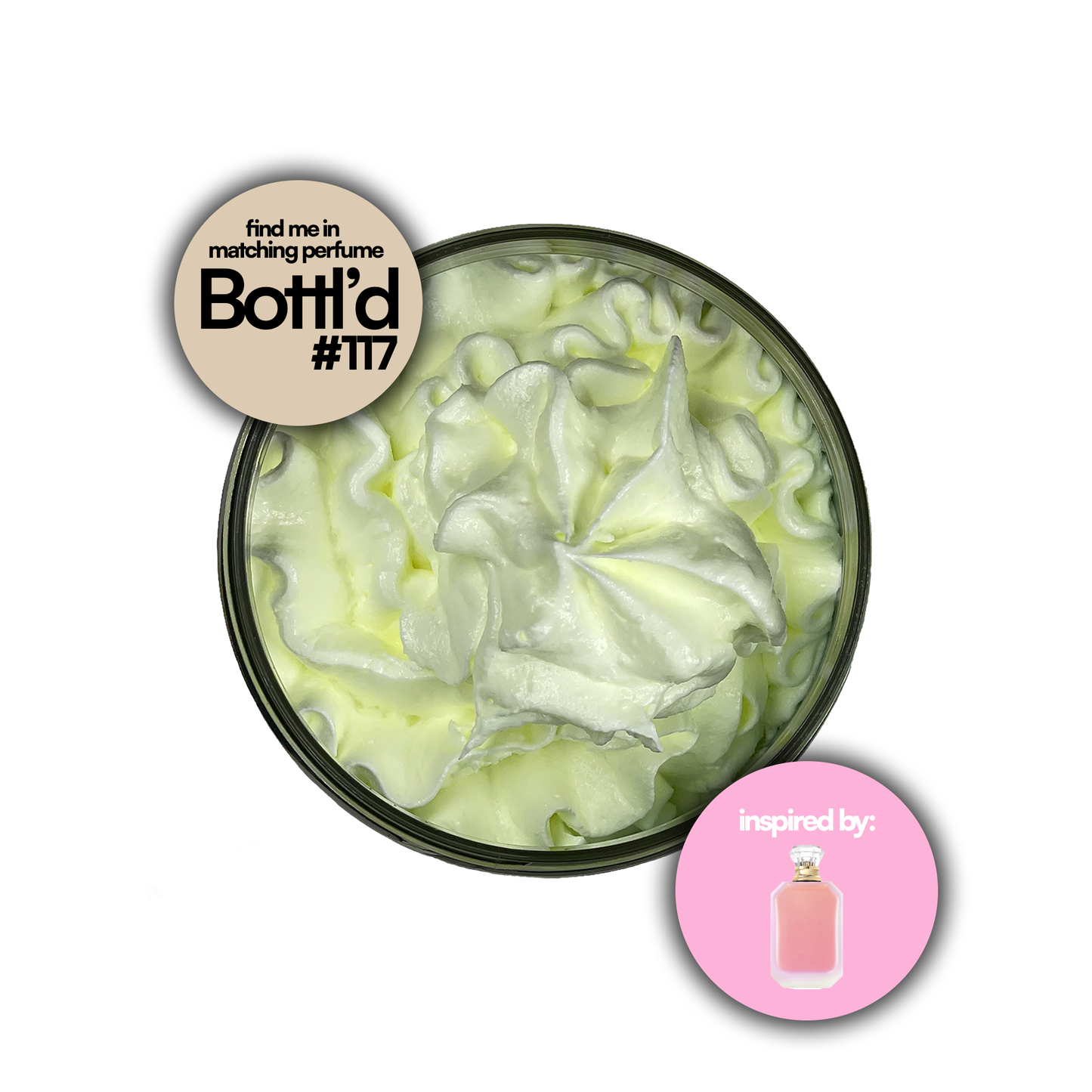 Vanilla Candy Rock - Whipped Soap
