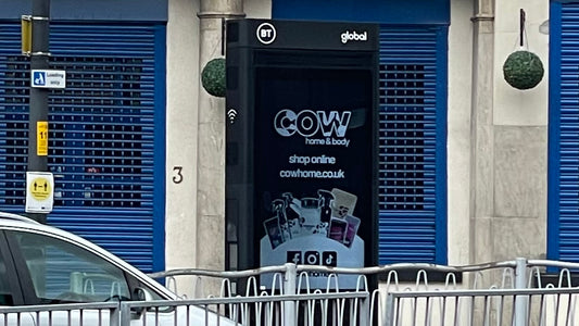 COW Home & Body Takes Centre Stage in Walsall with BT Street Hub Win