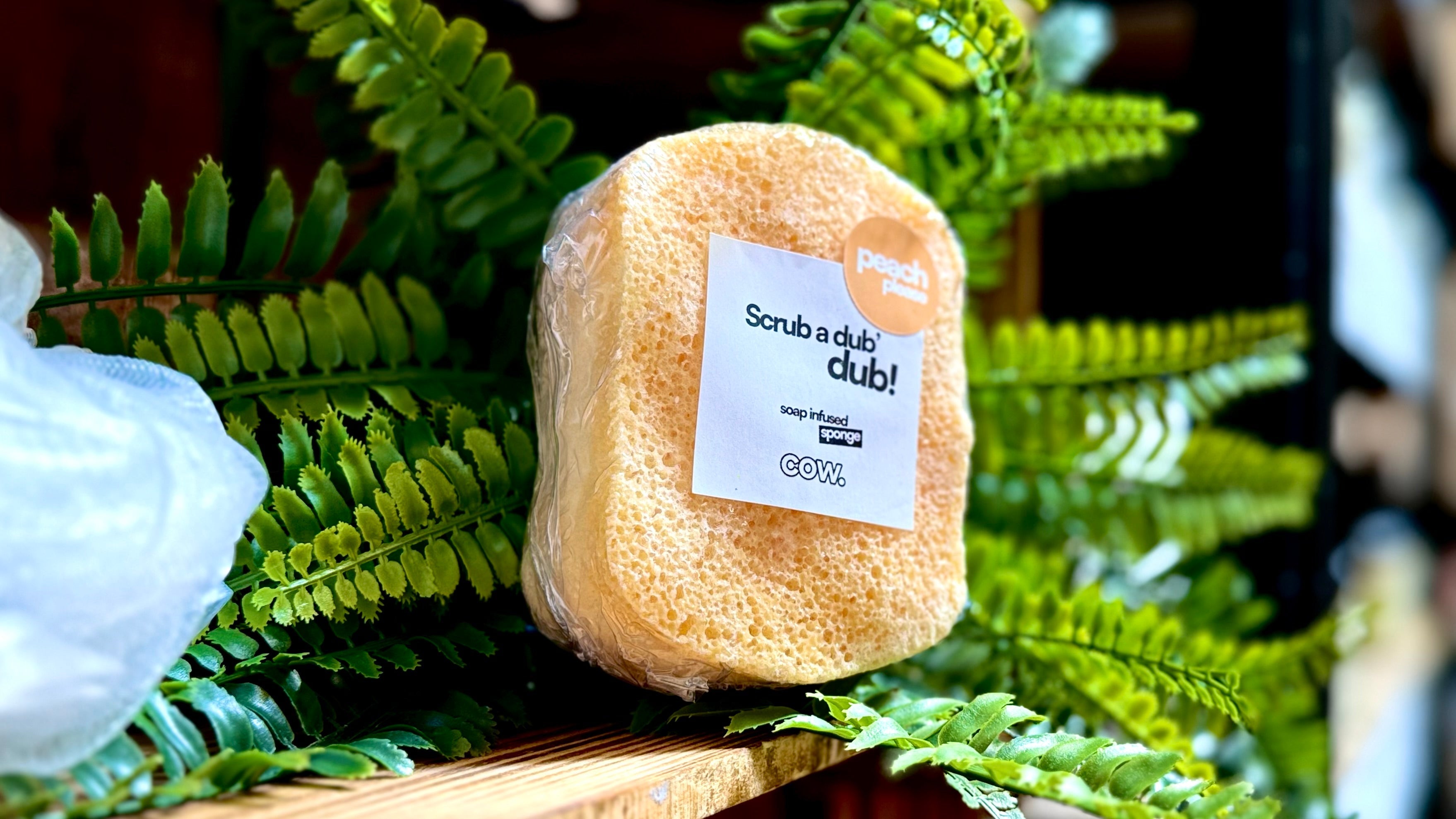 What Is a Soap Sponge? | COW Home & Body