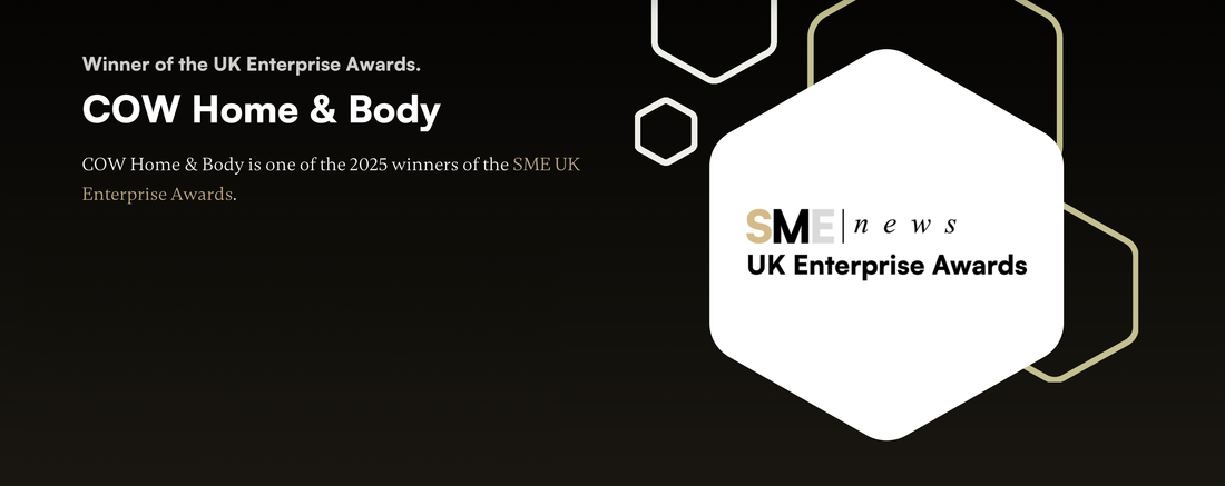 COW Home & Body Wins Best Home, Bath & Body Fragrances Producer 2025 – West Midlands at the SME UK Enterprise Awards