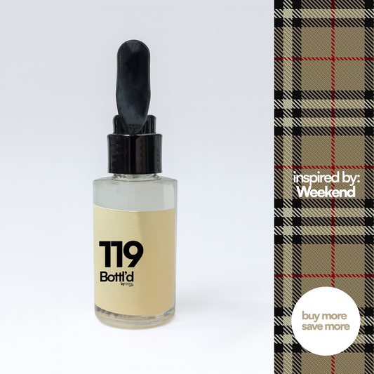 Bottl'd #119 - Inspired by B*rberry Weekend Female
