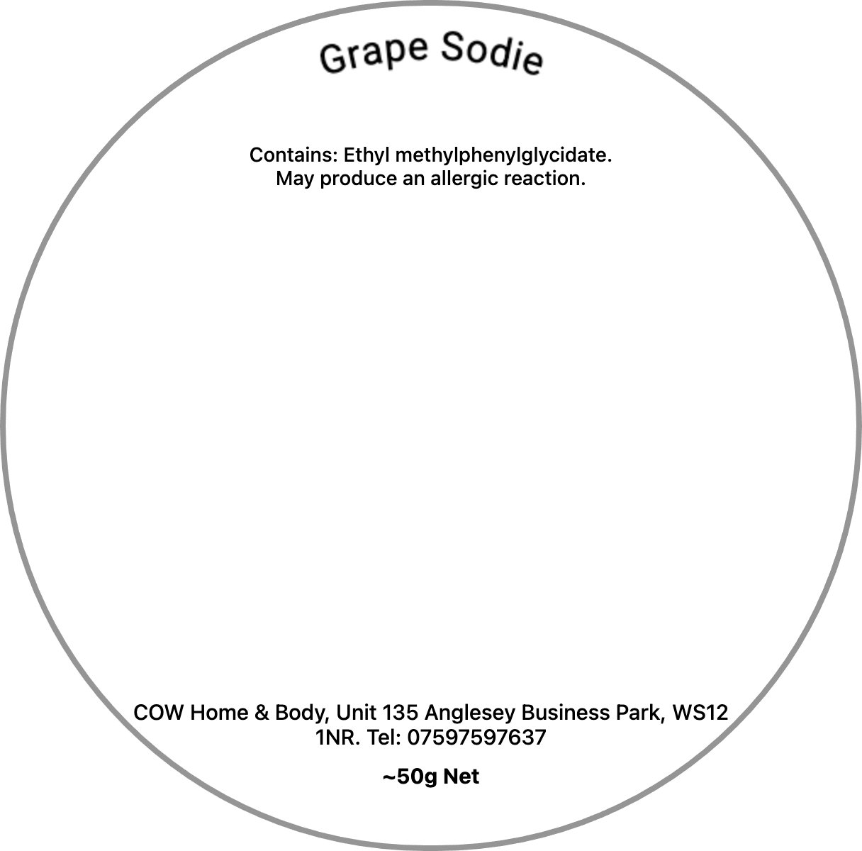 Grape Sodie - Wax