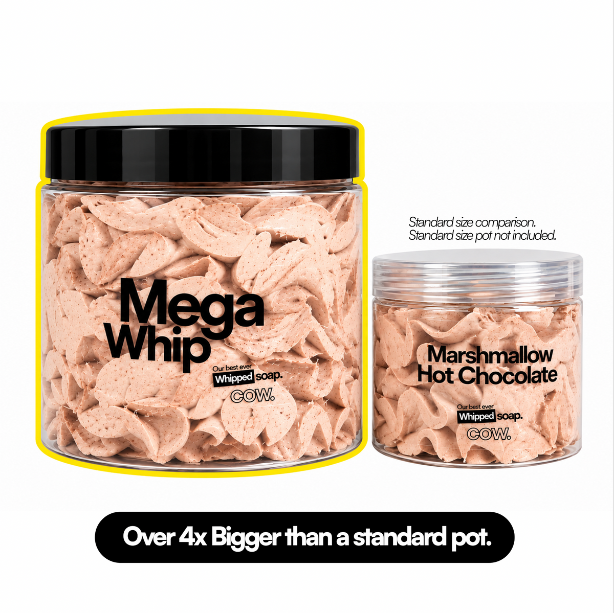 Marshmallow Hot Chocolate - MEGA Whipped Soap