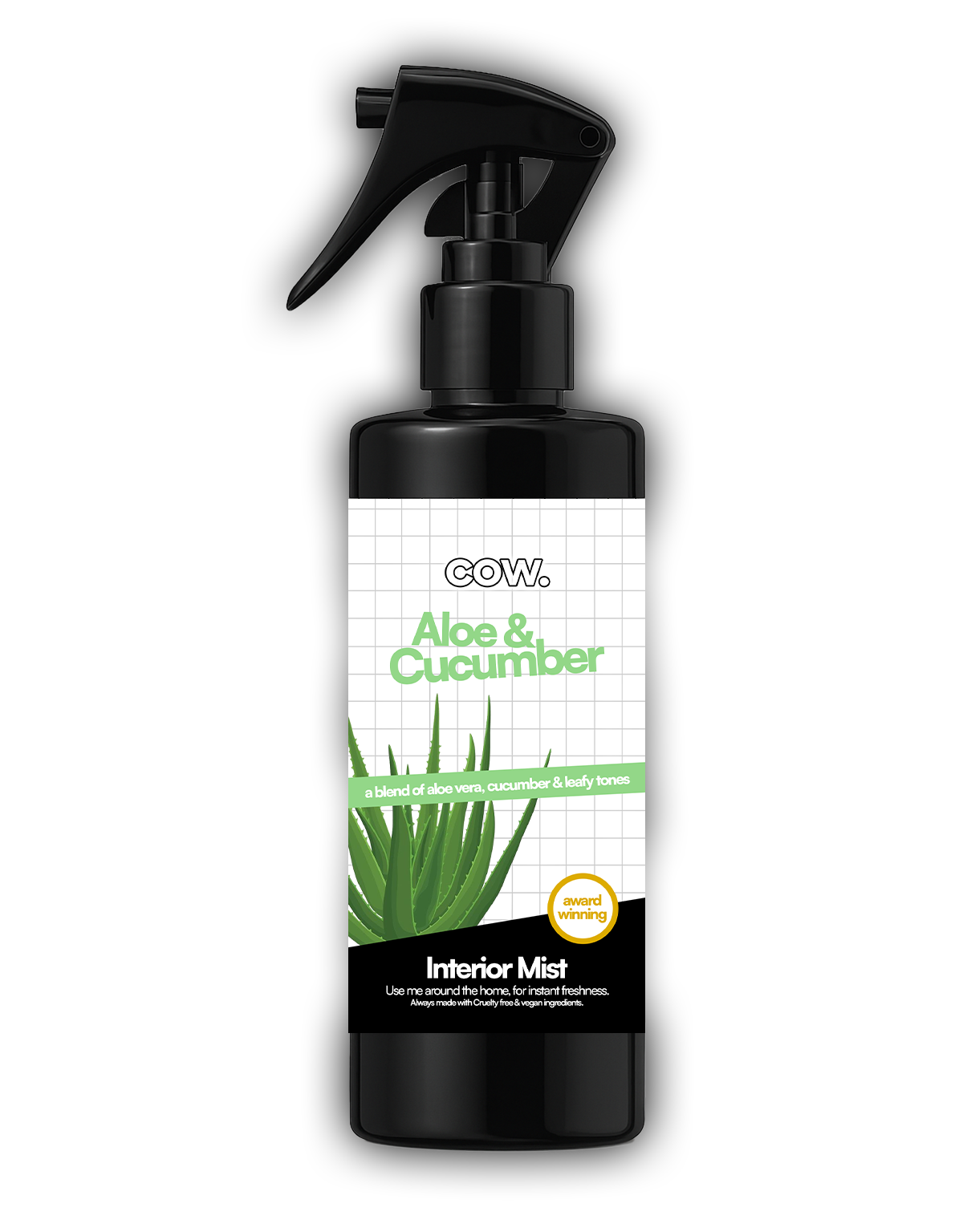 Aloe & Cucumber Interior Mist | COW Home & Body
