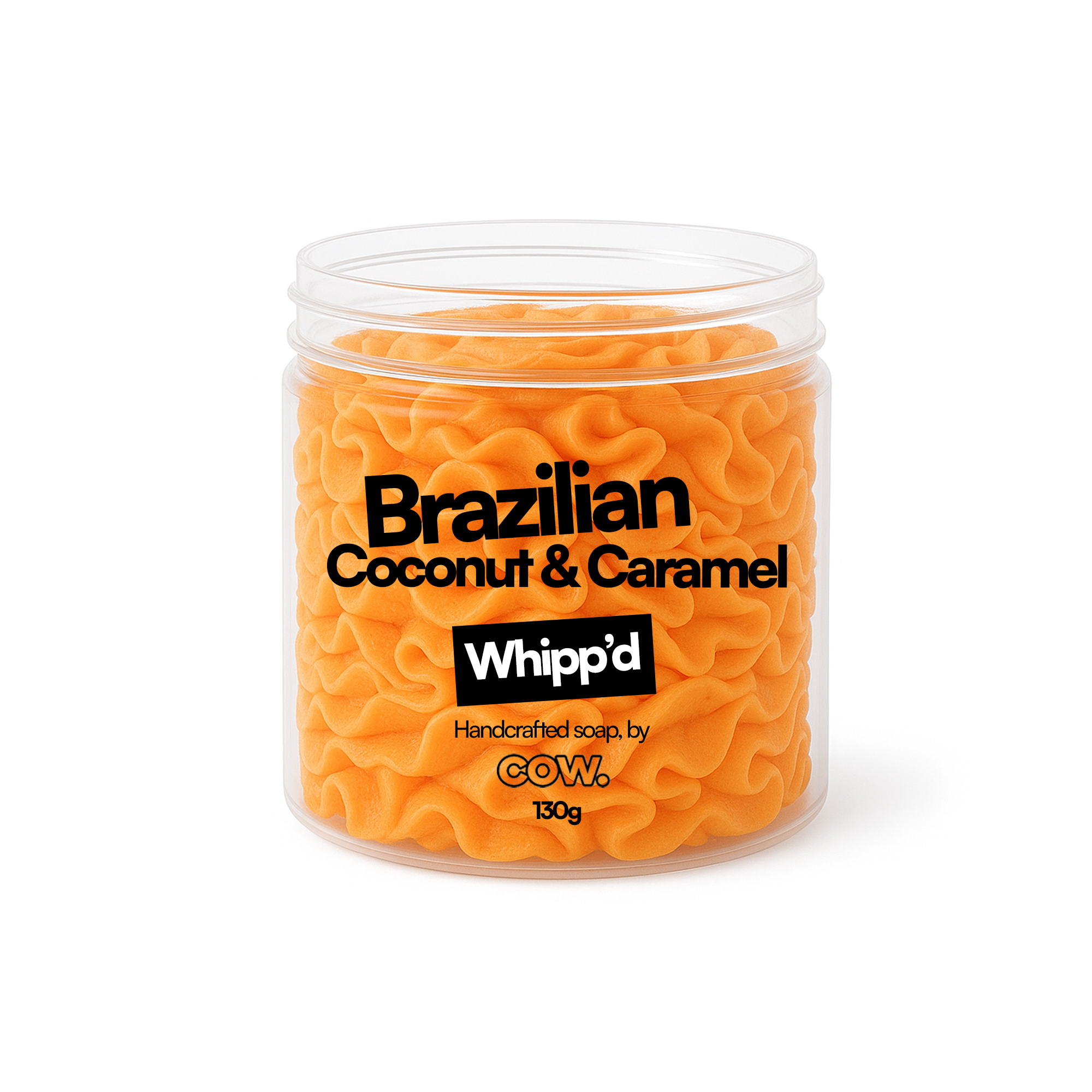 Brazilian Coconut & Caramel Whipped Soap | COW Home & Body