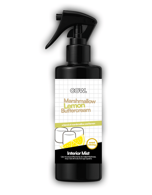 Marshmallow Lemon Buttercream Interior Mist | COW Home & Body
