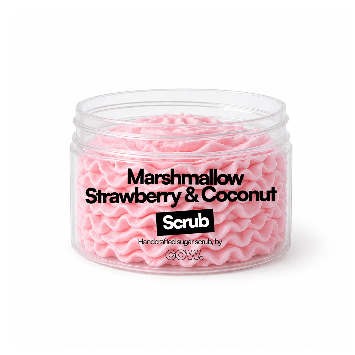 Marshmallow, Strawberry & Coconut - 100g Sugar Scrub