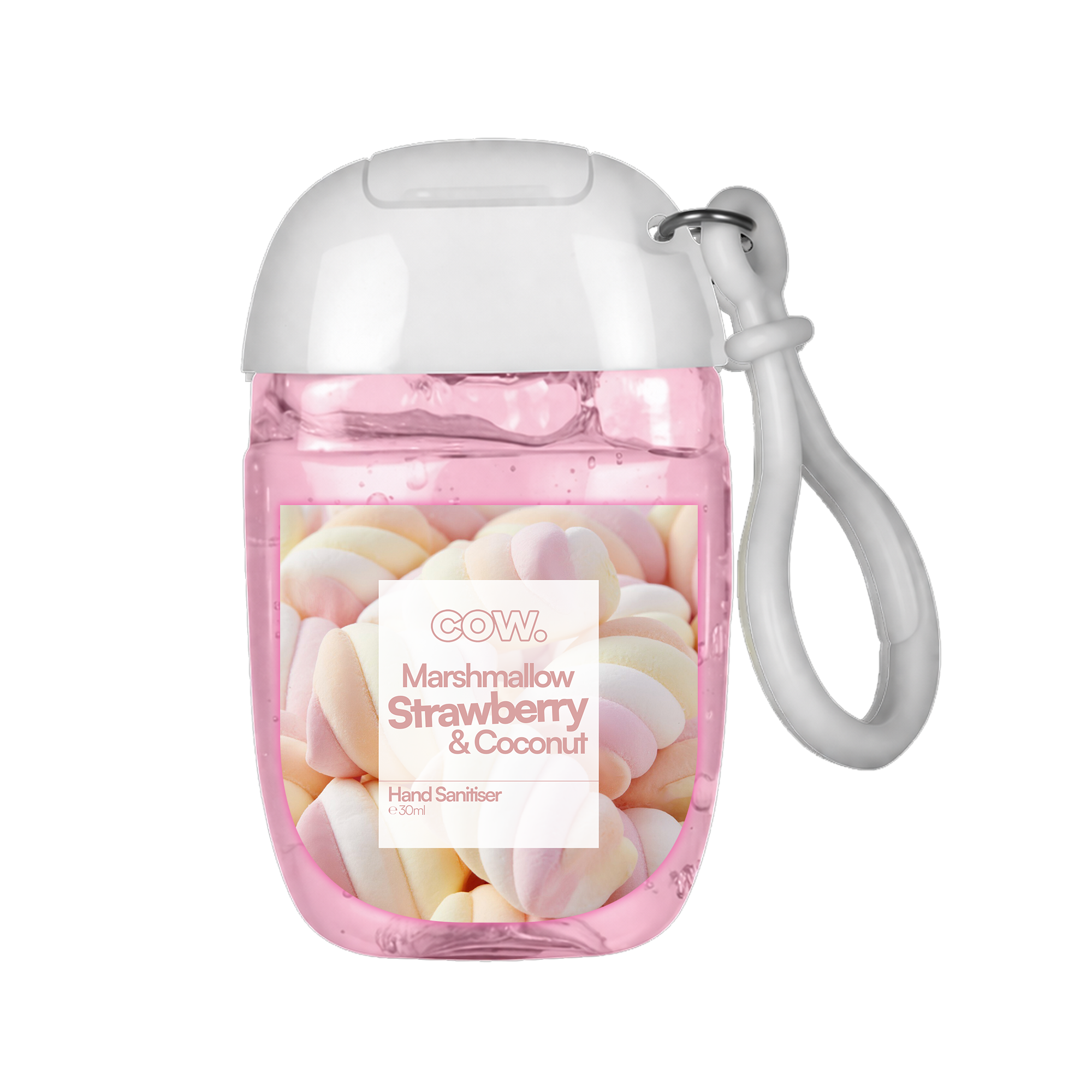 Marshmallow, Strawberry & Coconut - Hand Sanitiser