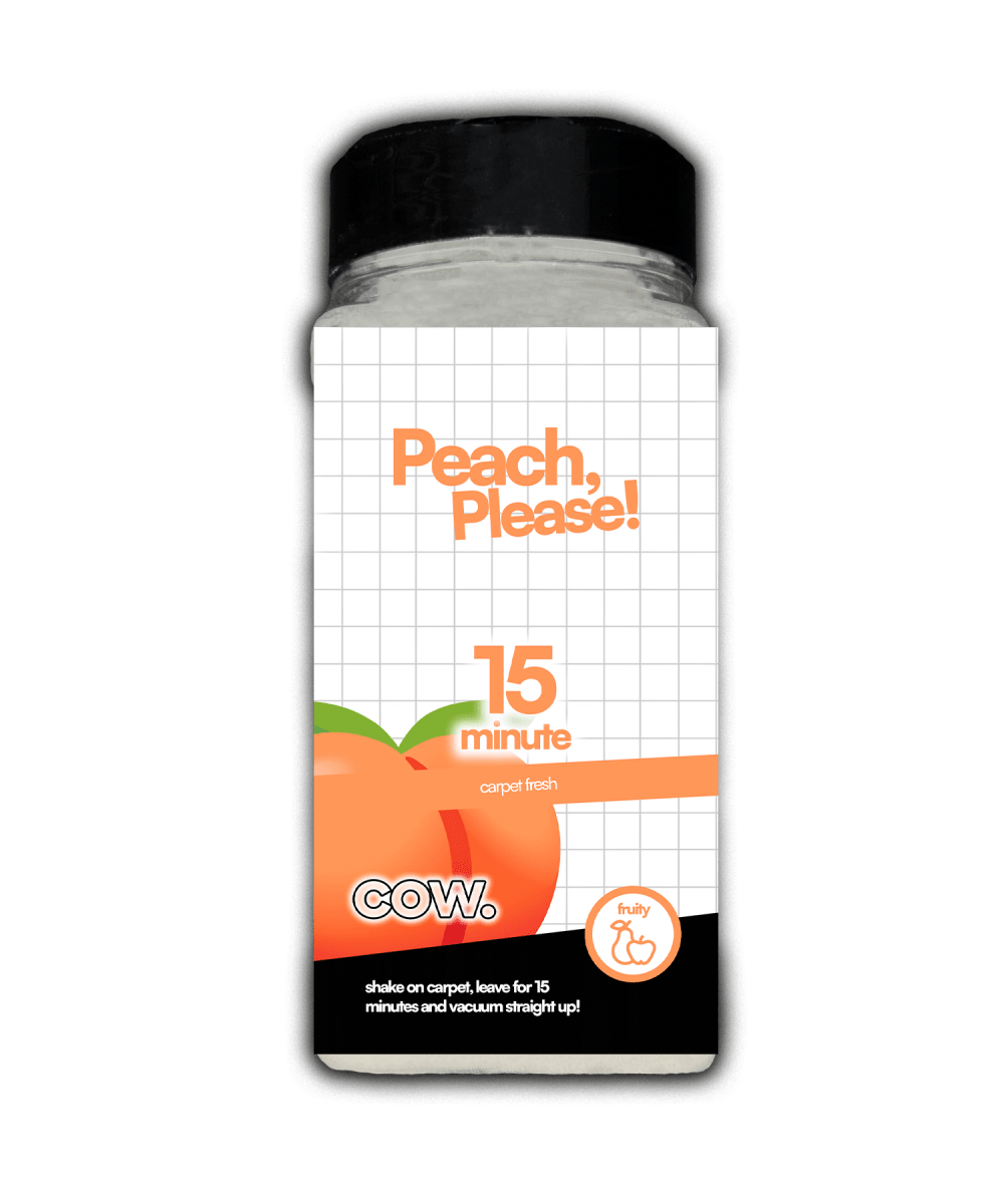 Peach Carpet Freshener | COW Home & Body
