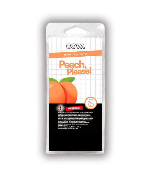 Peach Wax Melt Bar | COW Home & Body