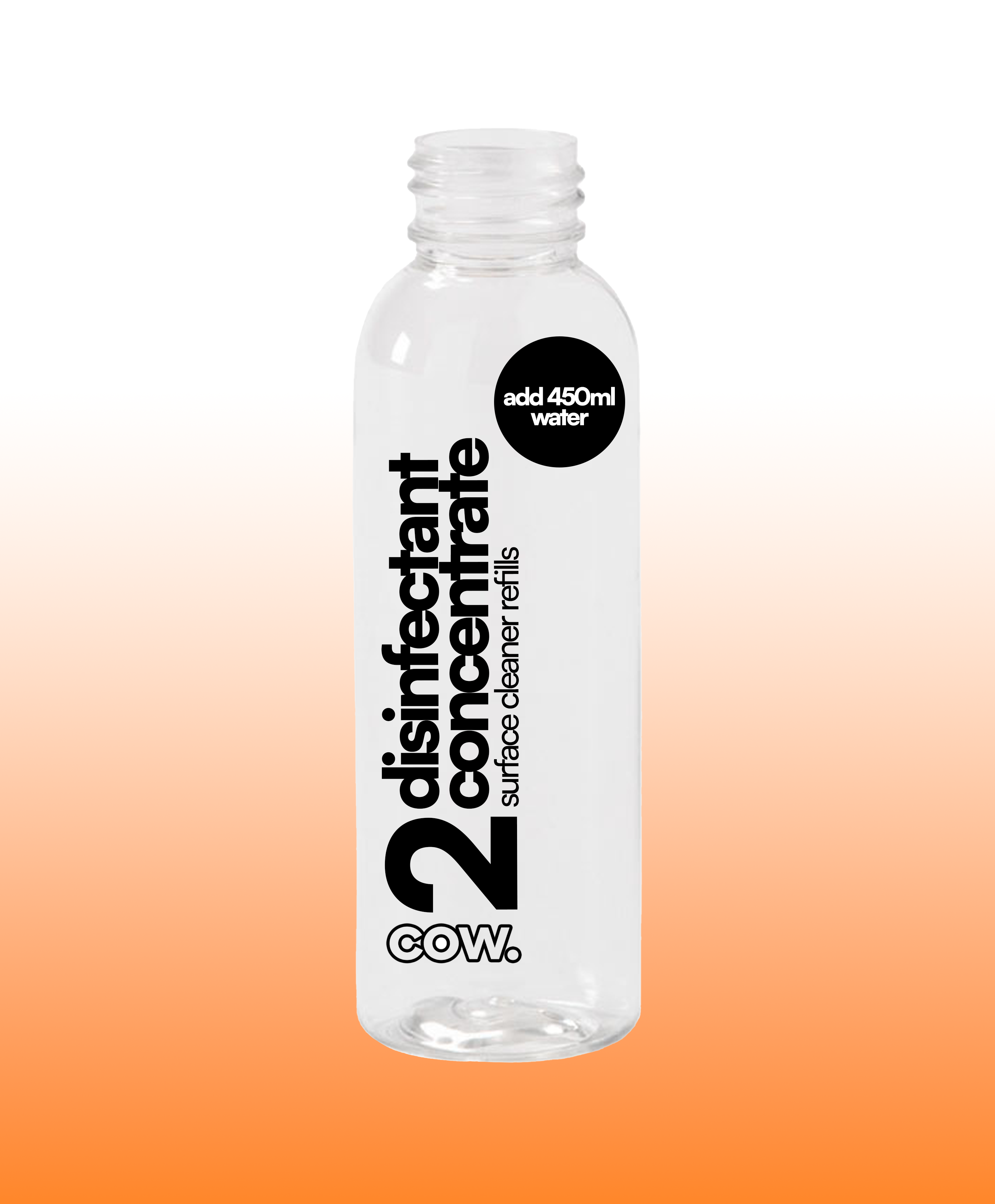Peach Floor Disinfectant | COW Home & Body