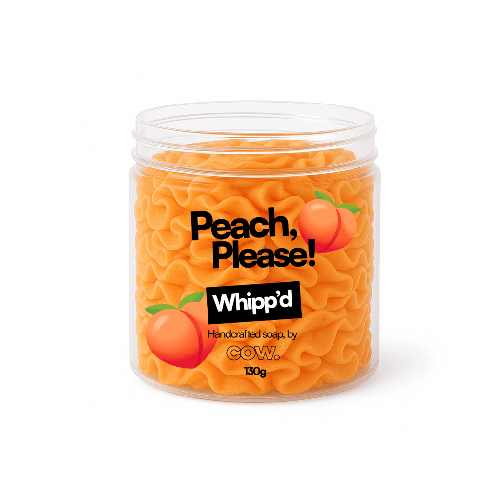 Peach Whipped Soap | COW Home & Body