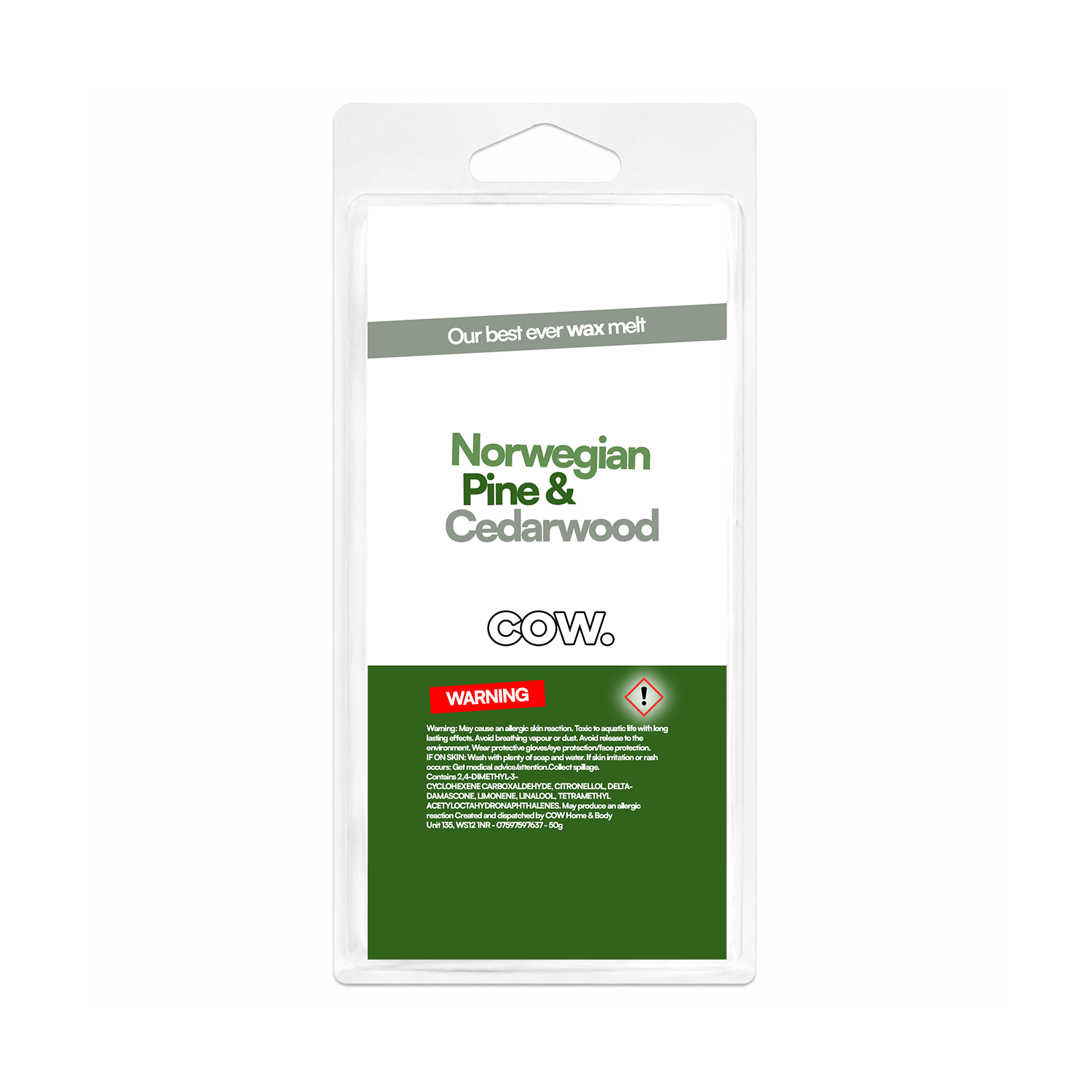Norwegian Pine & Cedarwood - Wax