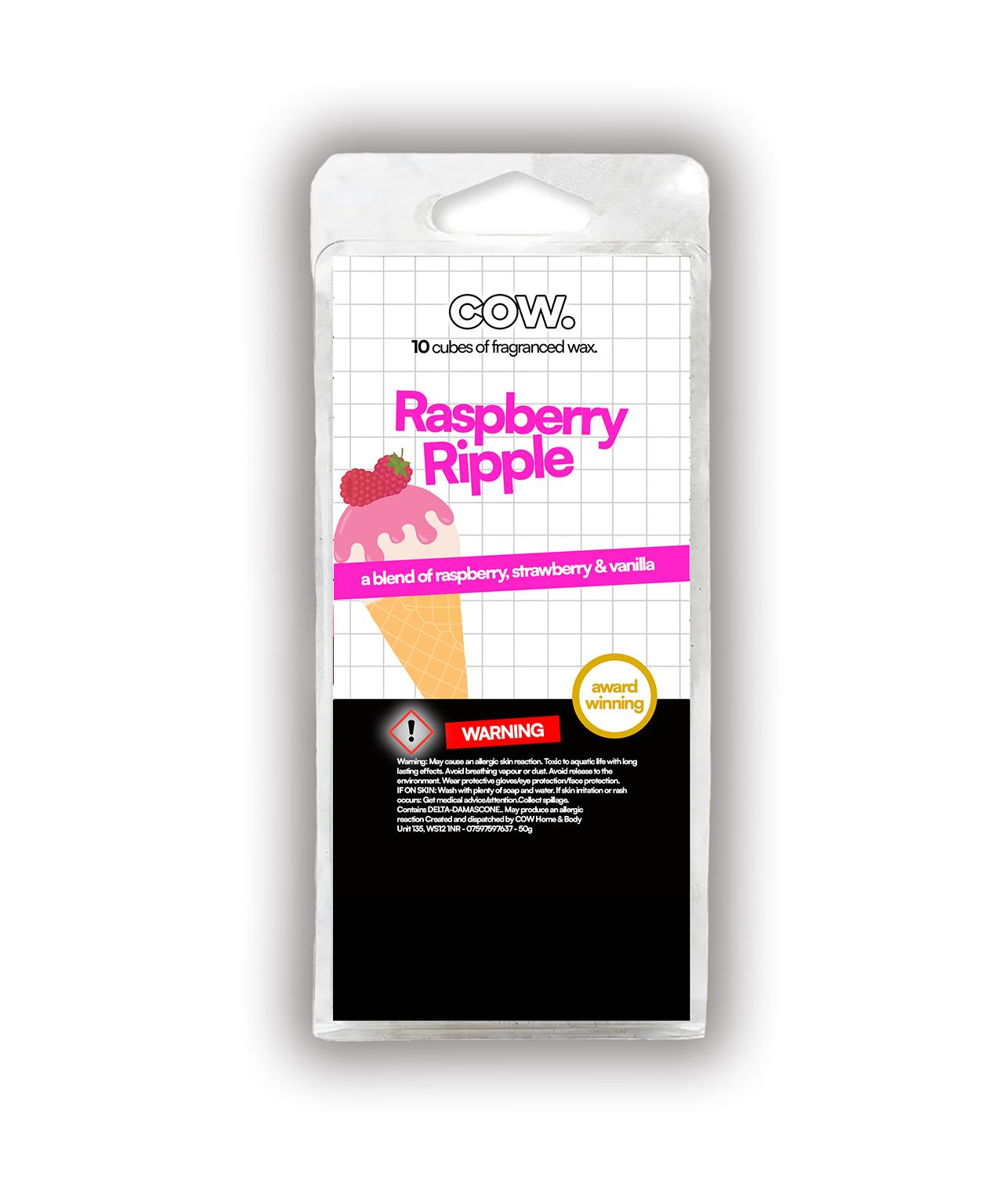 Raspberry Ripple - Wax