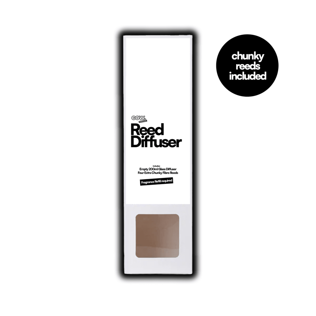 200ml Clear Glass Diffuser with Chunky Premium Reeds