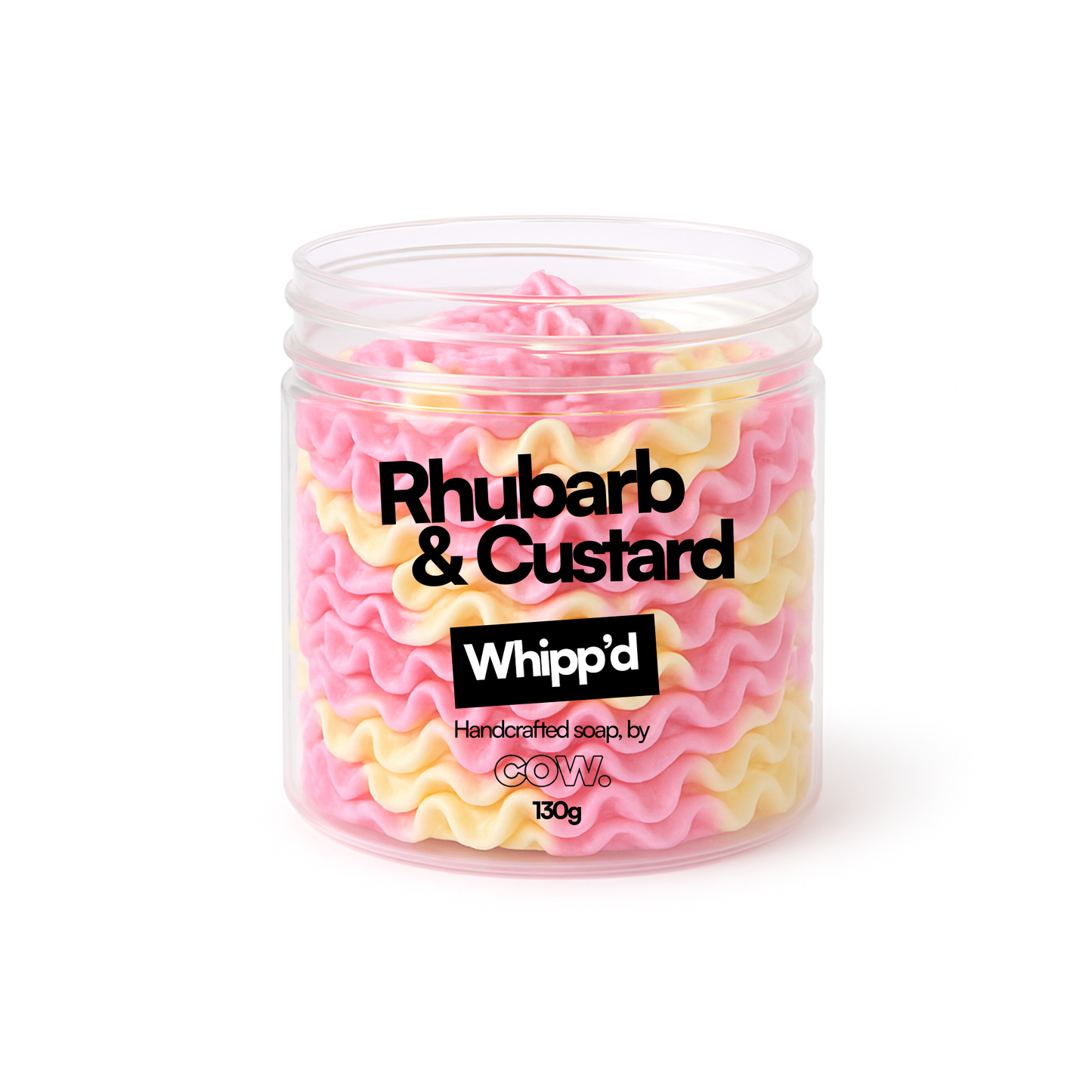 Rhubarb & Custard - Whipped Soap