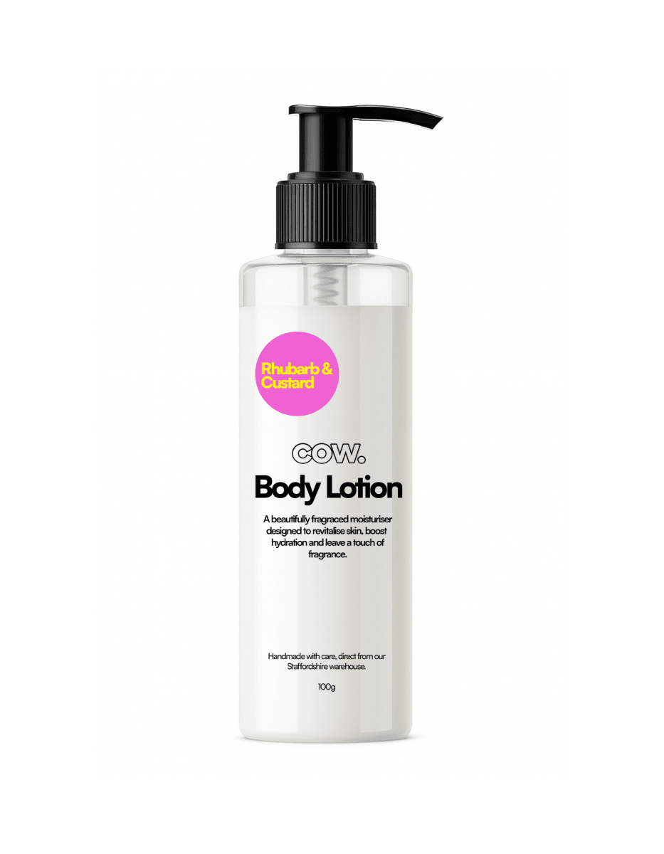 Rhubarb & Custard Body Lotion | COW Home & Body